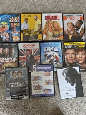 Assorted Movie DVD Collection